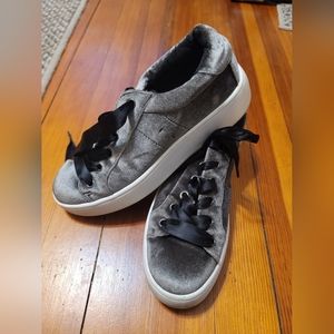 Steve Madden "Bertie" velvet shoes size 6